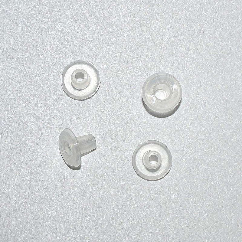 Cutelec 10pcs Horizontal Blinds Bottom Rail Ladder Cord Button Plug for Wood & Faux Wood Blinds and 1" Mini Blinds with a Hole 5/16" - Image 3
